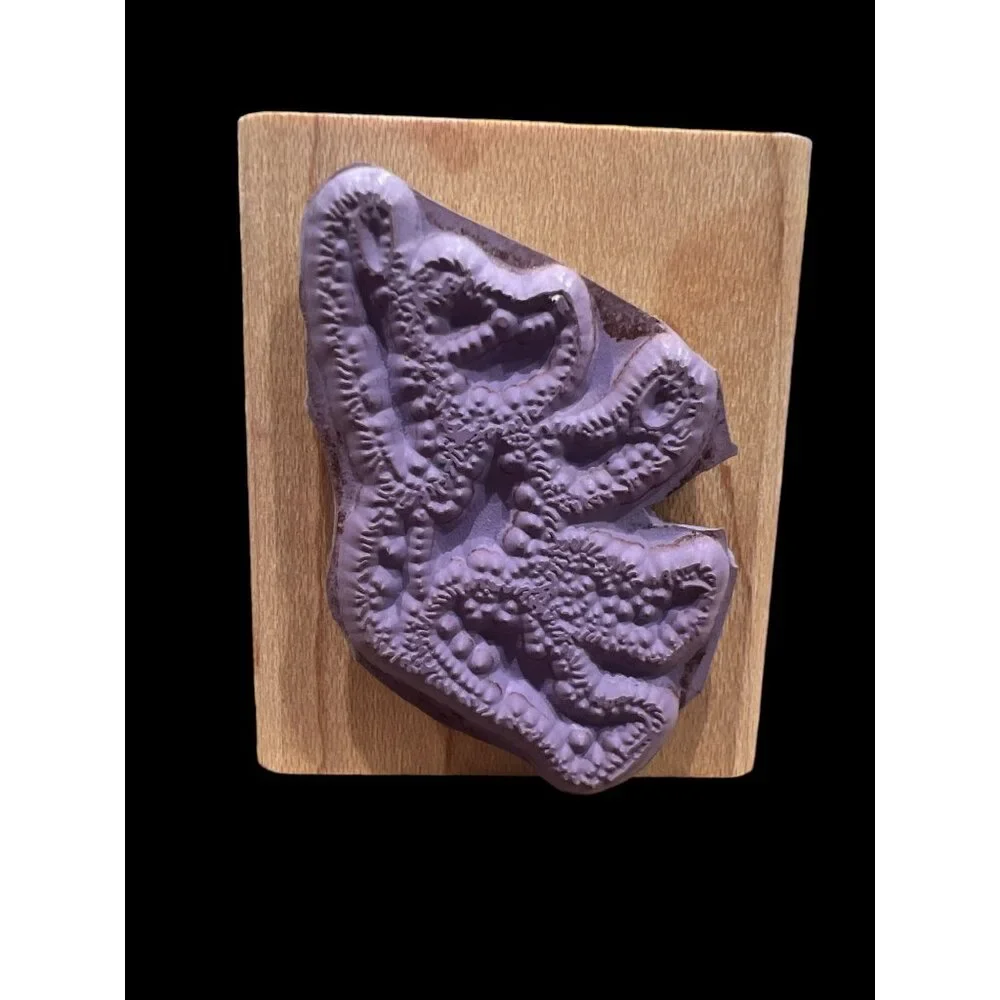 Stampin Up! Fuzzy Teddy Bear Wooden Stamp 1.5”x2” Dated 2000,‎ Arts & Crafts